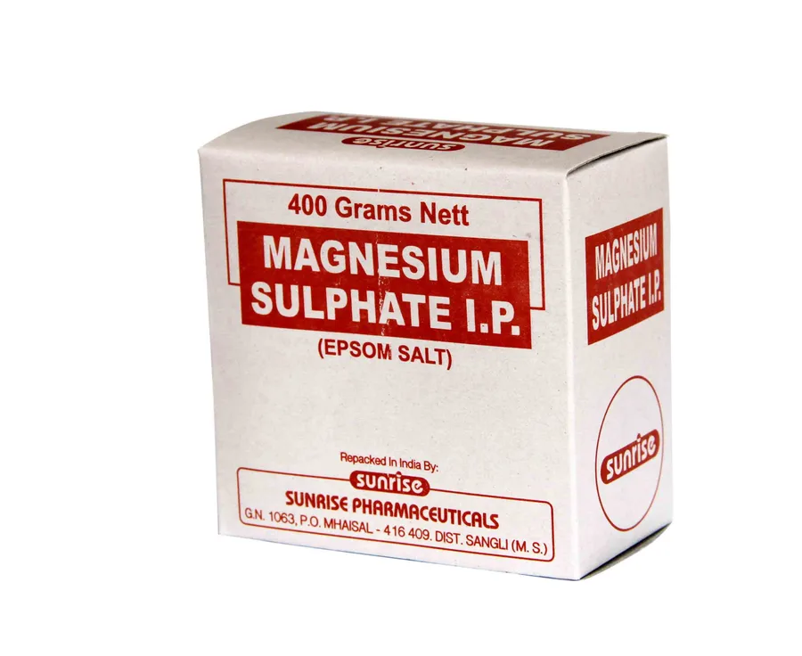 Magnesium Sulphate — Magnesium Sulphate pack shot
